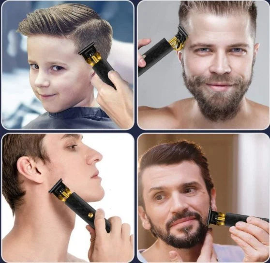 Wireless Rechargeable Zero Gap Hair Trimmer Clipper
