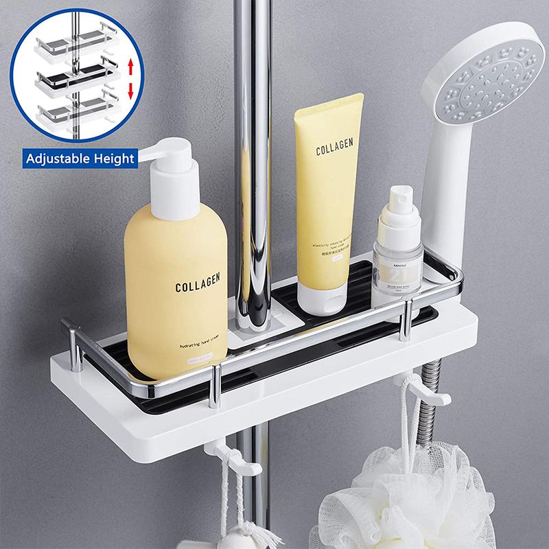 Easy Install Shower Caddy Storage Rack Organizer