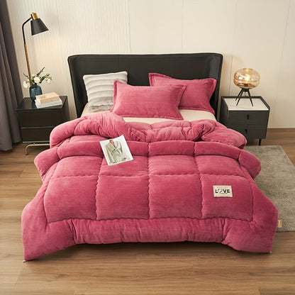 Soft Plush Fleece Winter Duvet for Ultimate Warmth