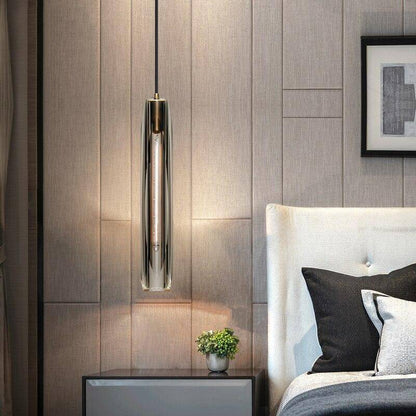Sleek Glass Pendant Ceiling Light Fixture
