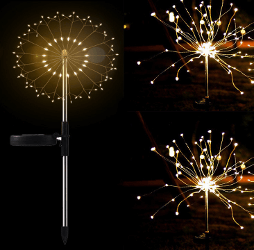 Outdoor Solar String Lights Copper Wire Fairy Lights