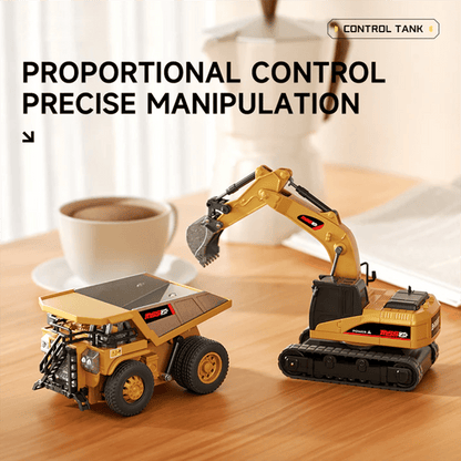 BuildMaster Mini RC Construction Toy Set