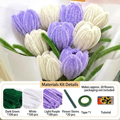 Easy DIY Faux Flower Crafting Kit