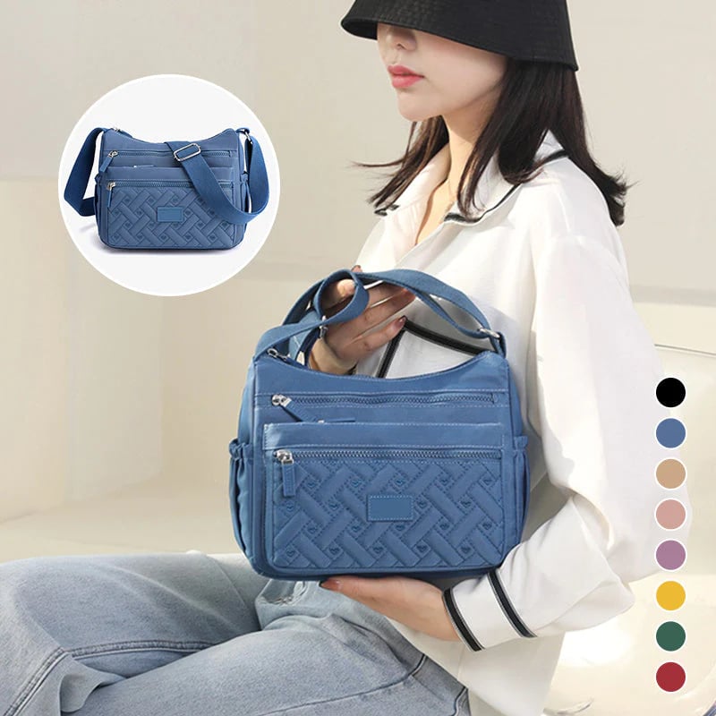 Waterproof Nylon Crossbody Messenger Bag