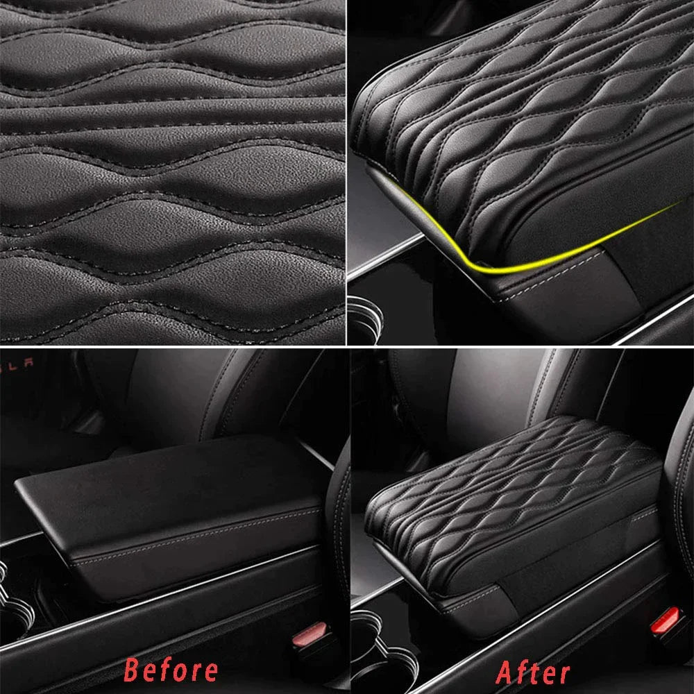 Luxury Leather Desk Armrest Cushion