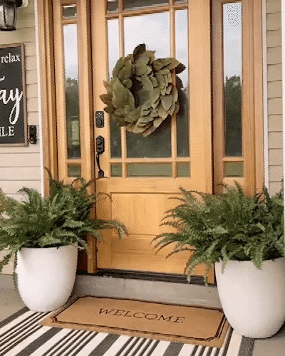 Durable Outdoor Boston Fern | Realistic UV Protected Plant