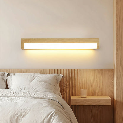 Contemporary Wooden LED Wall Light - Cofik
