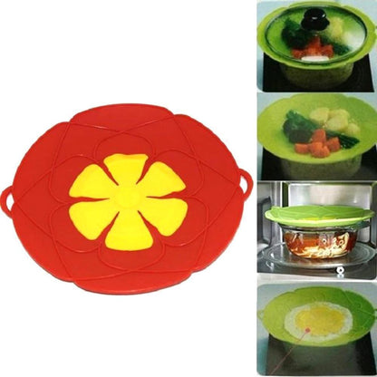 Colorful Silicone Spill Proof Lid Cover