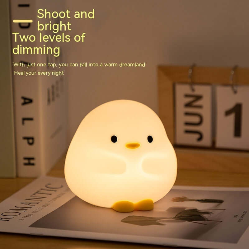 Fun Duck LED Nightlight Soft Silicone USB Lamp