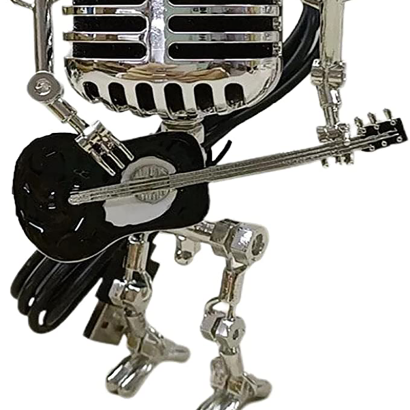 Vintage Mic Robot USB Speaker