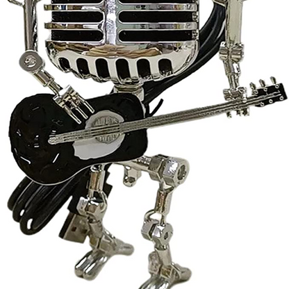 Vintage Mic Robot USB Speaker
