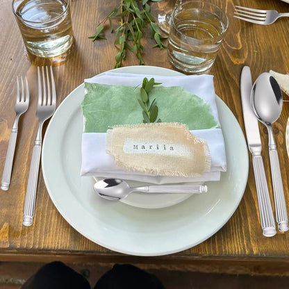 Luxury Gold Tone Stainless Steel Dining Cutlery Set