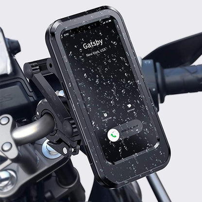 Waterproof Bike Phone Mount with Wireless Charger