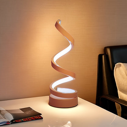 Stylish Spiral Desk Lamp