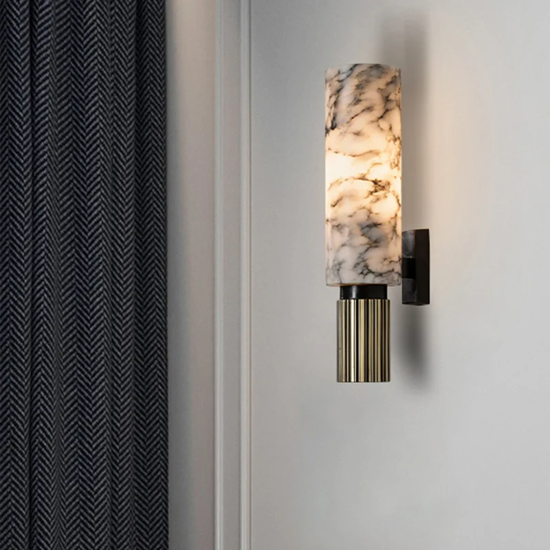 Elegant Marble Wall Light