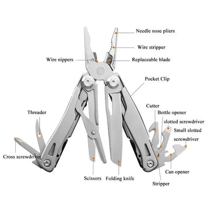 Premium 9-in-1 Pocket Multitool Knife Set