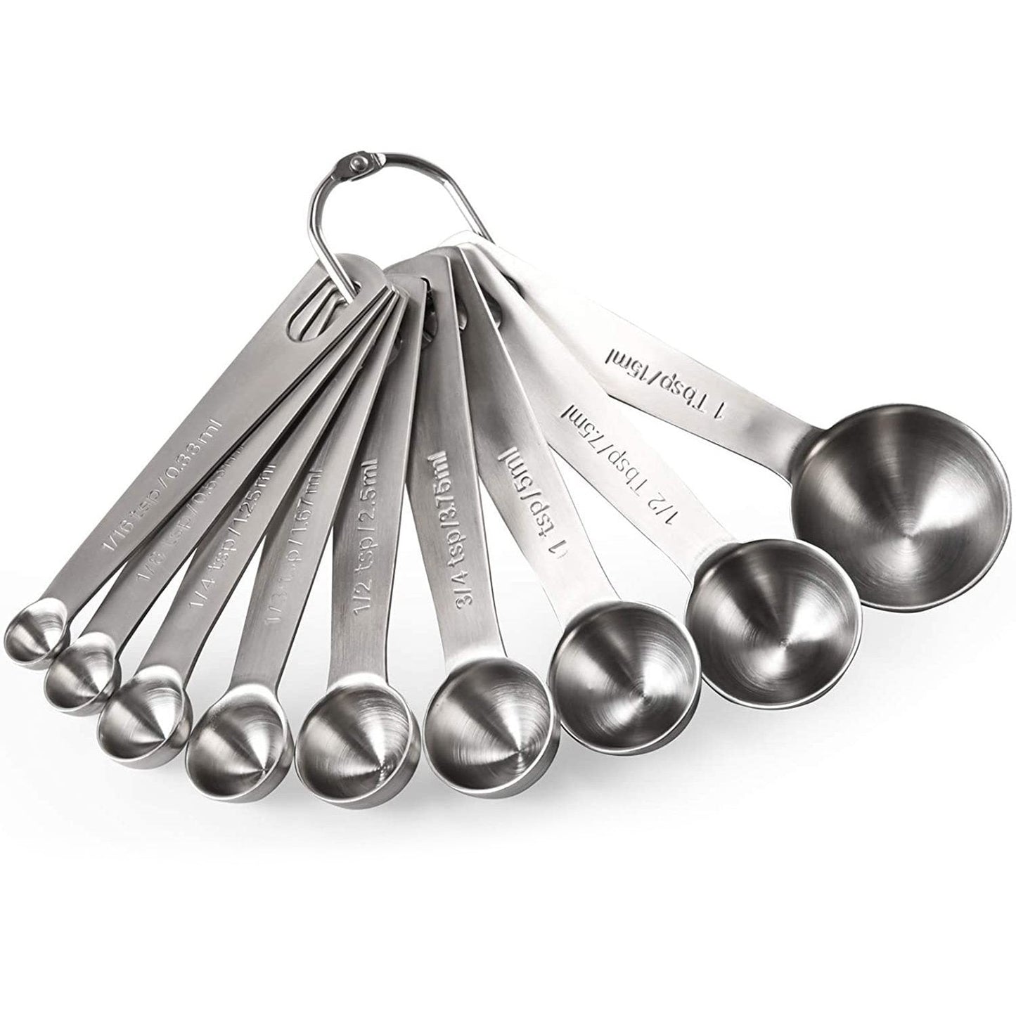 Premium 9-Piece Stainless Steel Measuring Spoon Set - Cofik