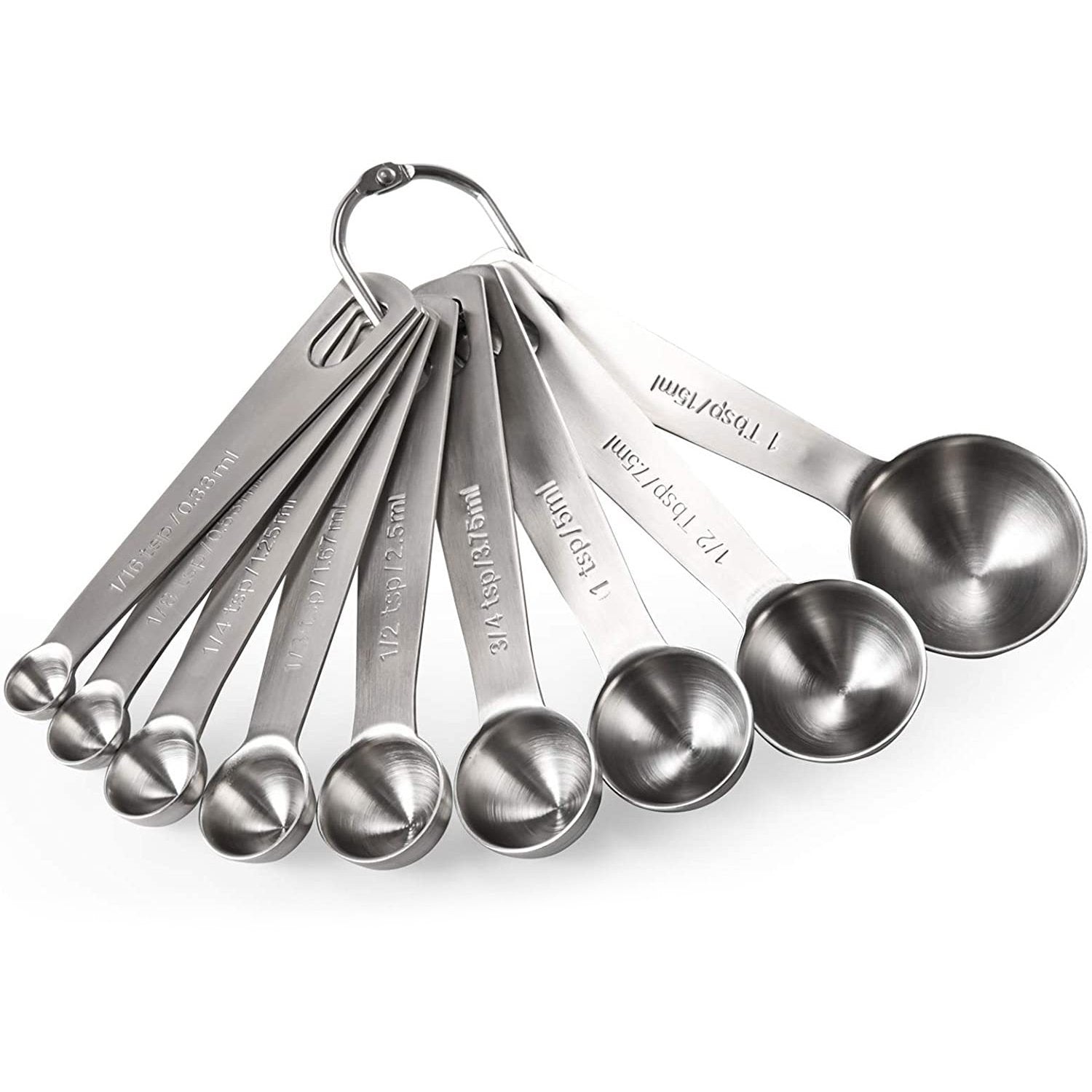 Premium 9-Piece Stainless Steel Measuring Spoon Set - Cofik
