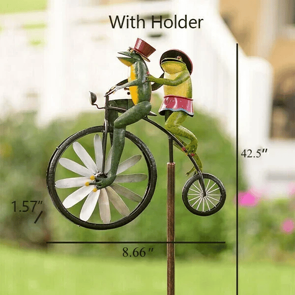 Classic Bike Outdoor Garden Decor Spinner