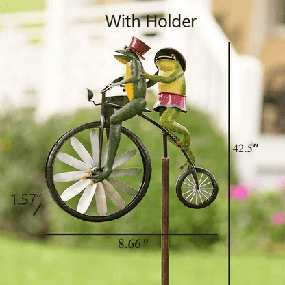 Classic Bike Outdoor Garden Decor Spinner