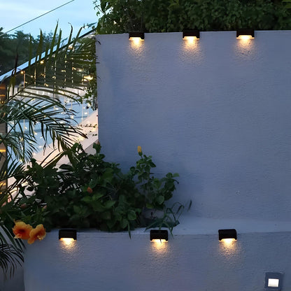 Outdoor Waterproof Solar Powered Step Lamp