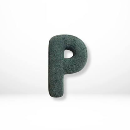 Plush Alphabet Letter Pillow With Soft Velvet Cover