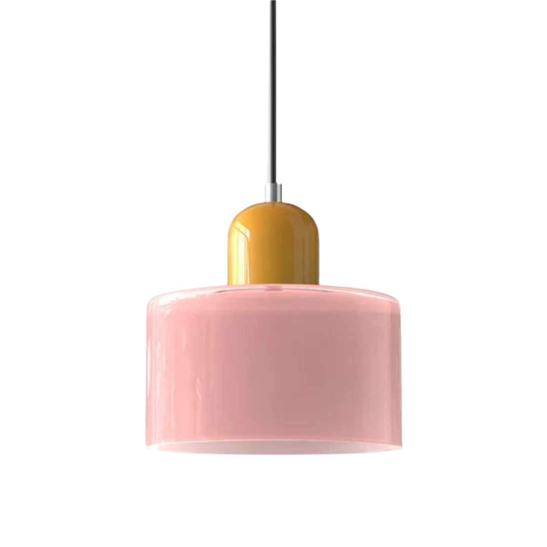 Stylish Round Glass Pendant Light