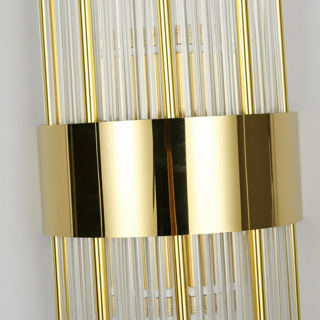 Modern Stainless Steel LED Wall Sconce 24in Dimmable Light