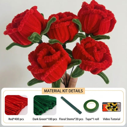Easy DIY Faux Flower Crafting Kit
