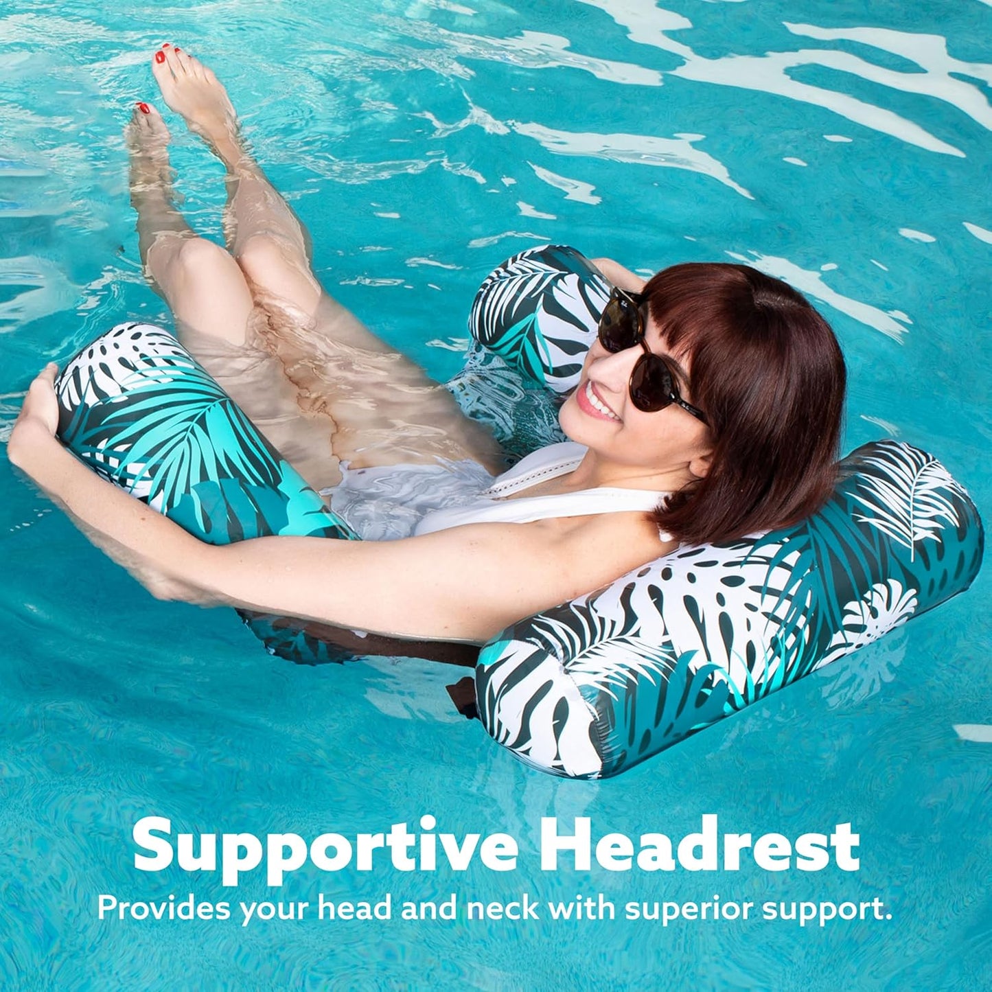 Comfy Inflatable Pool Lounge Chairs