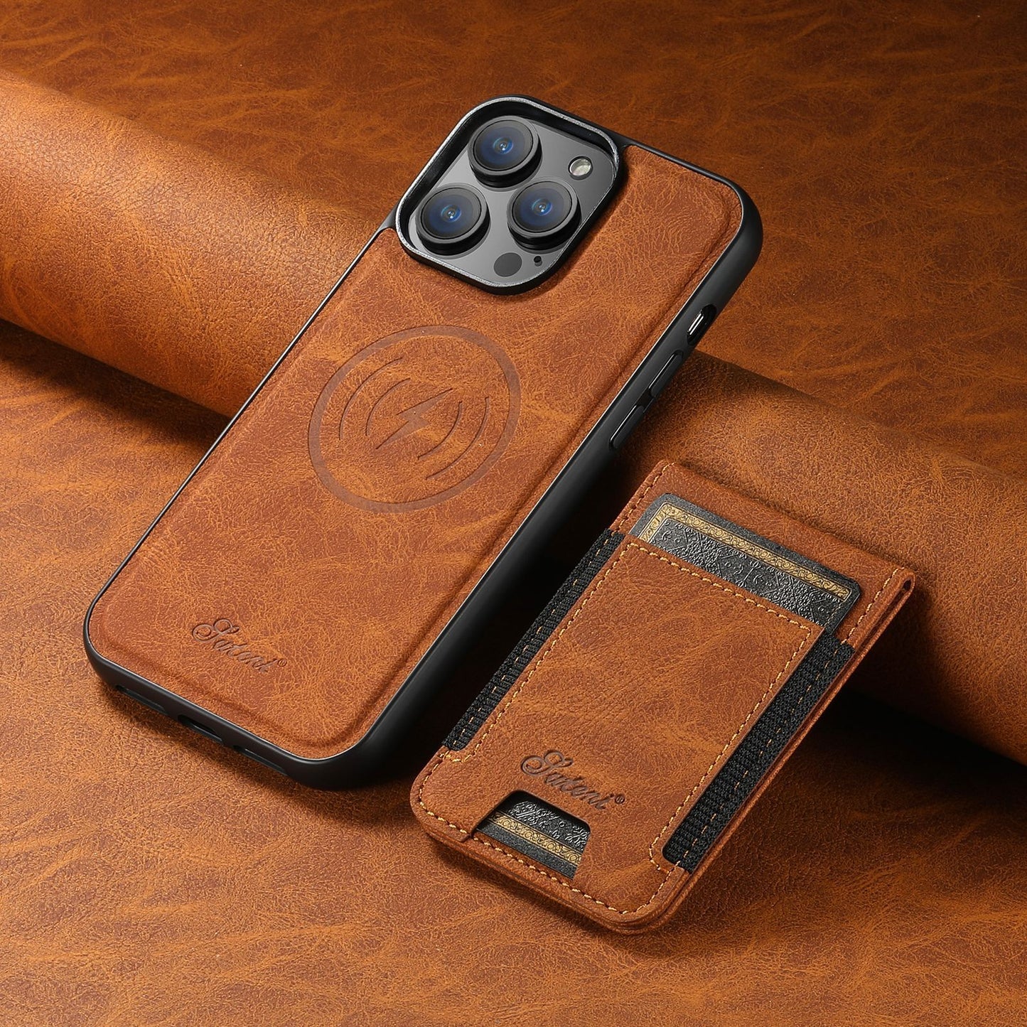Premium Leather Phone Case with MagSafe