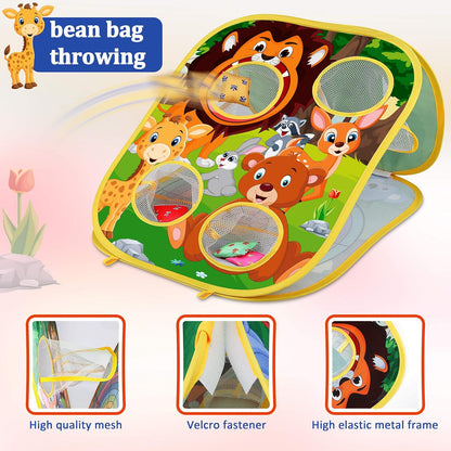 Fun Outdoor Bean Bag Toss Game Set