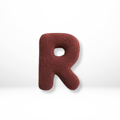 Plush Alphabet Letter Pillow With Soft Velvet Cover