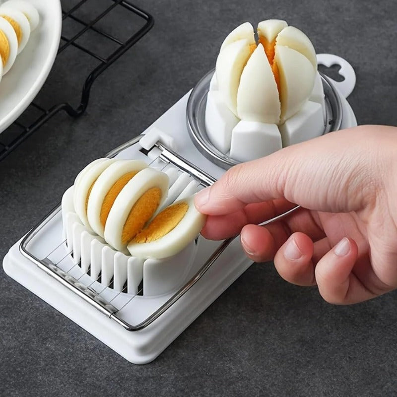 Easy Use Stainless Steel Egg Cutter