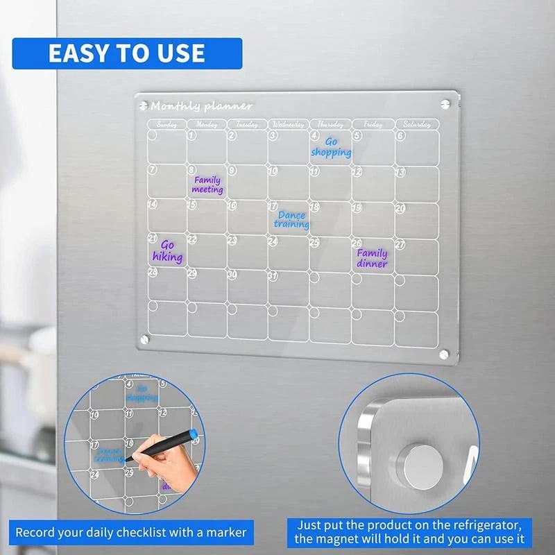 Eraser Board Kitchen Organizer Pad