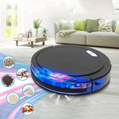 Powerful Pet Hair Robot Vacuum Cleaner for Hard Floors - Cofik