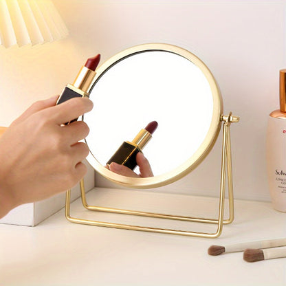 Classic Adjustable Vanity Mirror with Metal Frame