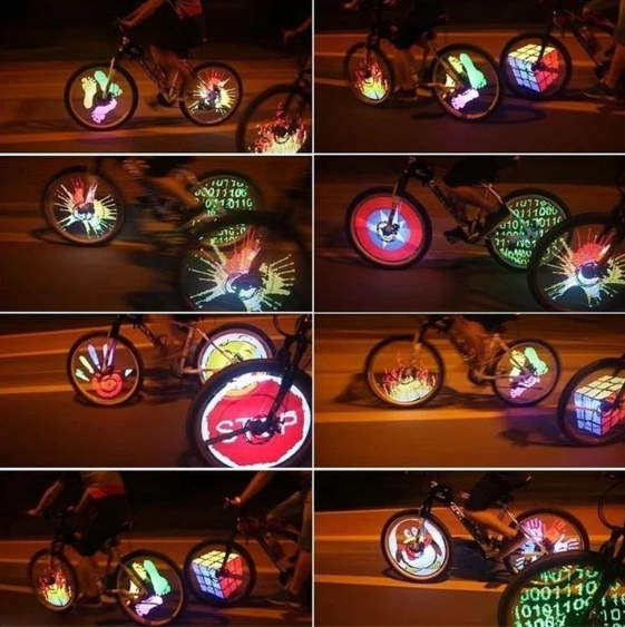 Colorful Bike Wheel LED Spoke Lights
