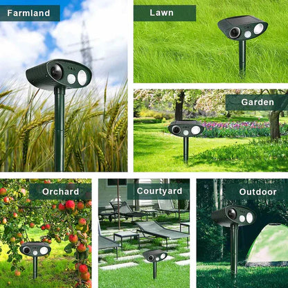 Effective Solar Deer Repellent - Pack of 4