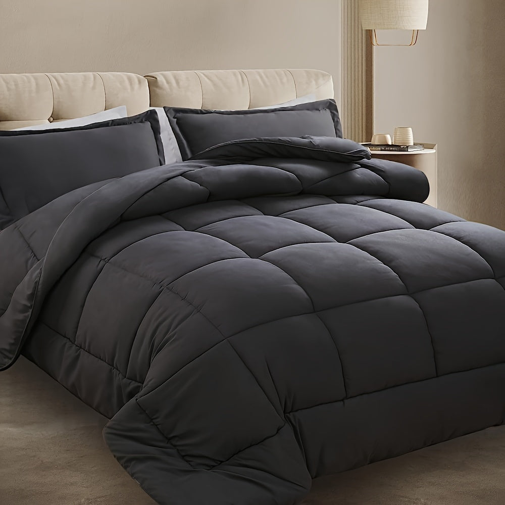 Soft Plush 3-Piece Bedding Comforter Set - Cofik