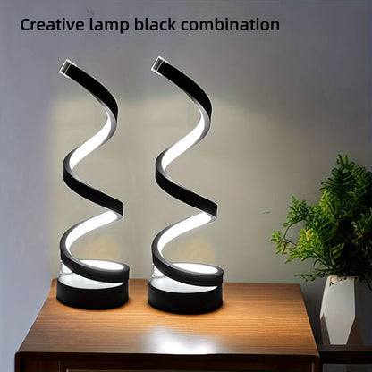 Stylish Spiral Desk Lamp