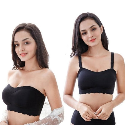 Plus Size Comfortable Strapless Boost Bra