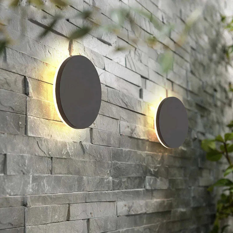 Stylish Outdoor LED Security Wall Light