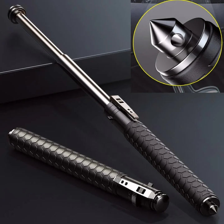 Tactical Folding Walking Stick for Hiking Safety