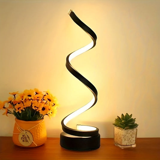 Stylish Spiral Desk Lamp - Cofik