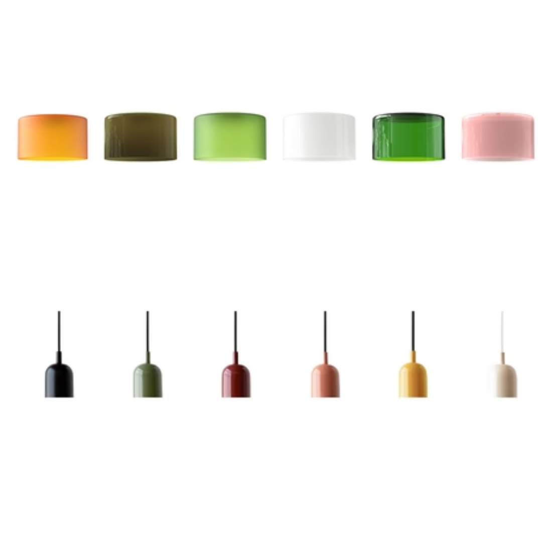 Stylish Round Glass Pendant Light