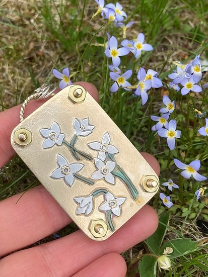 Small Flower Press Kit Portable Craft Tool