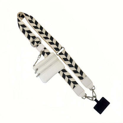 Detachable Phone Crossbody Strap with Card Holder