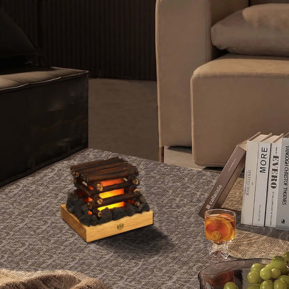 Warm Table Lamp with Branch Design