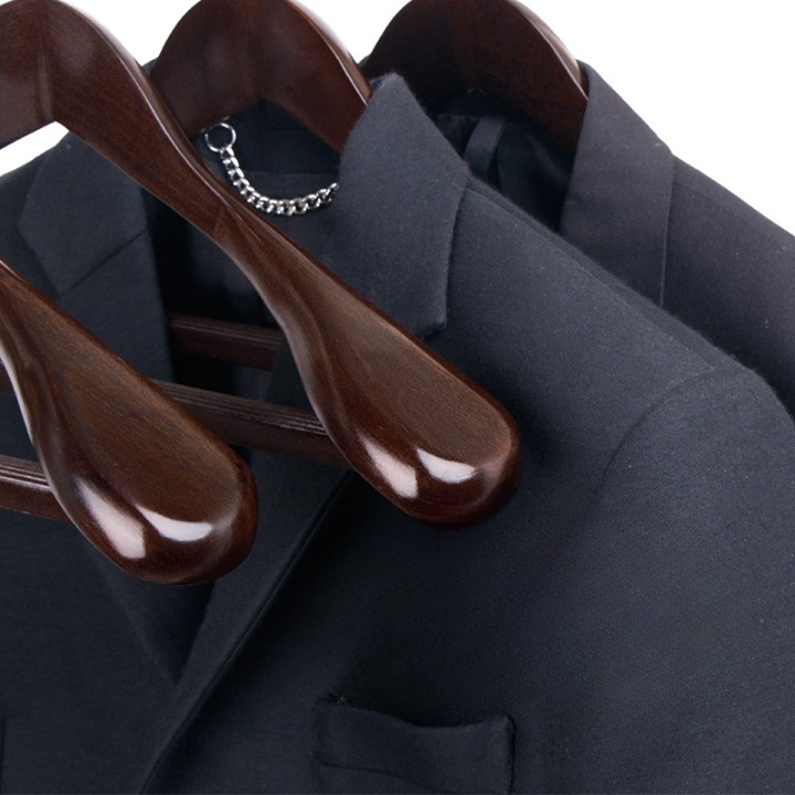 Premium Wooden Hangers with Classic Style